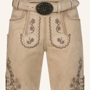 Lederhose Tayden mit Gürtel