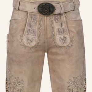 Lederhose Patrizio mit Gürtel