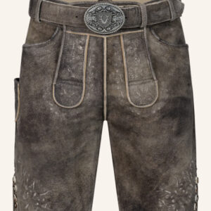 Lederhose Patrizio mit Gürtel