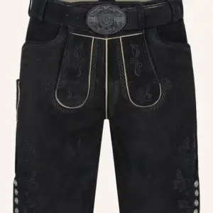 Lederhose Sylvar mit Gürtel