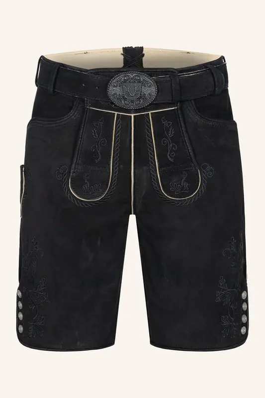 Lederhose Sylvar mit Gürtel
