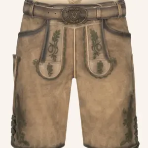 Lederhose Ulli mit Gürtel