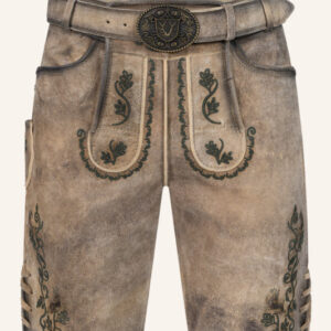 Lederhose Melo mit Gürtel