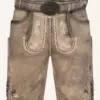 Lederhose Melo mit Gürtel