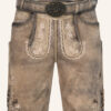 Lederhose Melo mit Gürtel