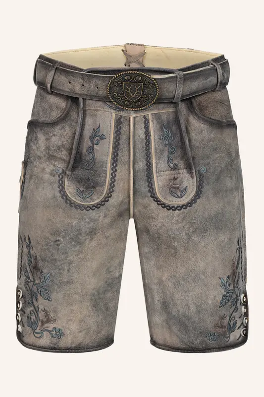 Lederhose Kaelion mit Gürtel