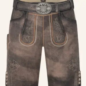Lederhose Brody mit Gürtel