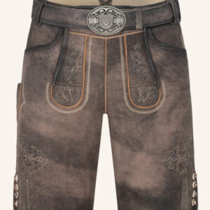 Lederhose Brody mit Gürtel