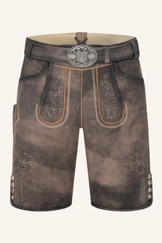 Lederhose Brody mit Gürtel