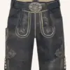 Lederhose Austin mit Gürtel