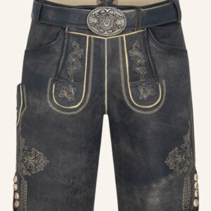 Lederhose Austin mit Gürtel