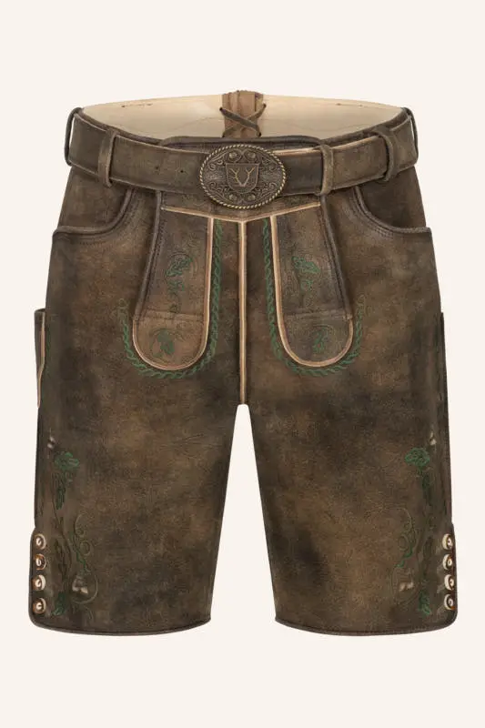 Lederhose Tarius mit Gürtel