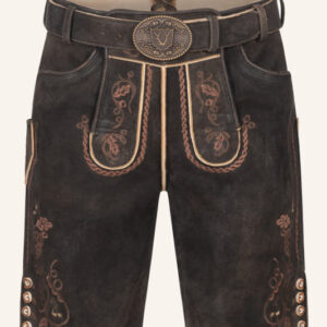 Lederhose Terence mit Gürtel