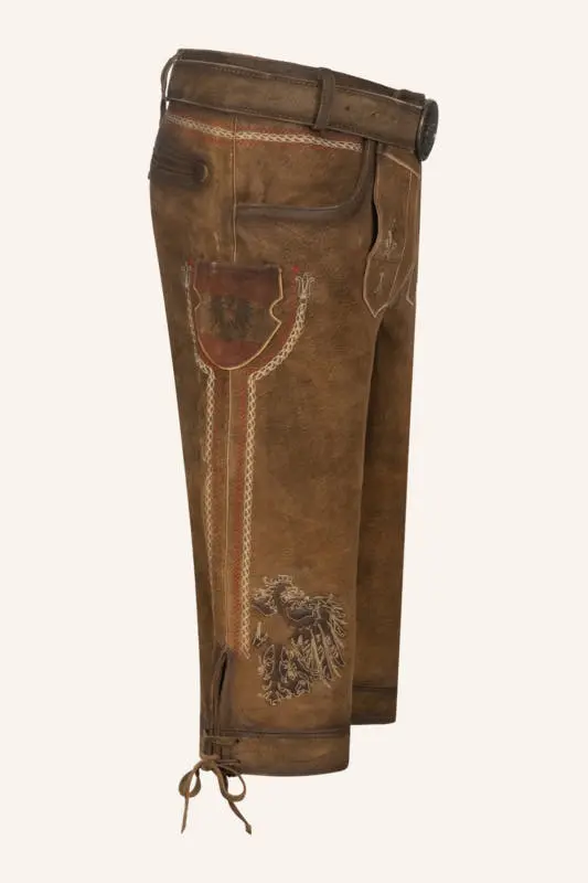 Lederhose Mei Hoamat Kniebund – Bild 2