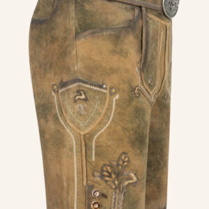 Alternative view of Lederhose Milo mit Gürtel