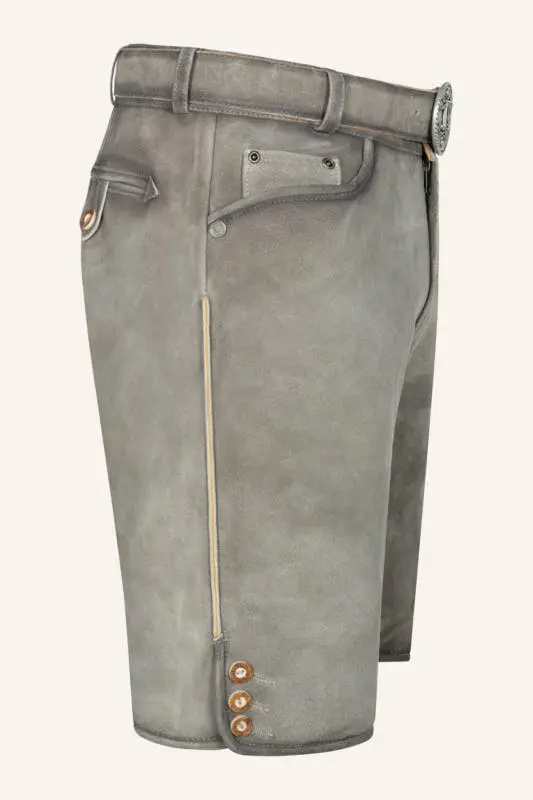 Lederhose Lorenzo mit Gürtel – Bild 2