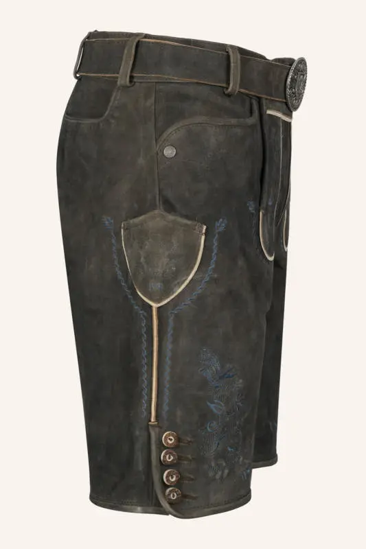 Lederhose Yanis mit Gürtel – Bild 2