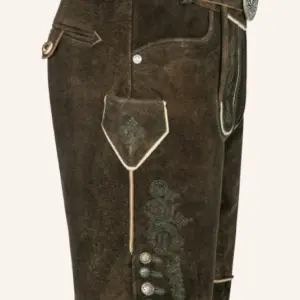 Alternative view of Lederhose Jayden mit Gürtel