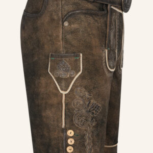 Alternative view of Lederhose Waris mit Gürtel