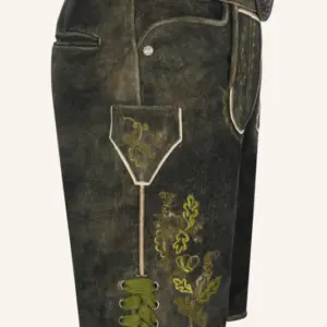 Alternative view of Lederhose Nilio mit Gürtel