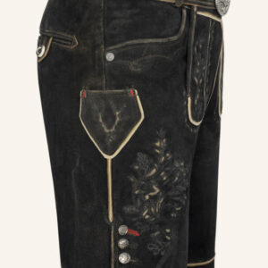 Alternative view of Lederhose Kuno mit Gürtel