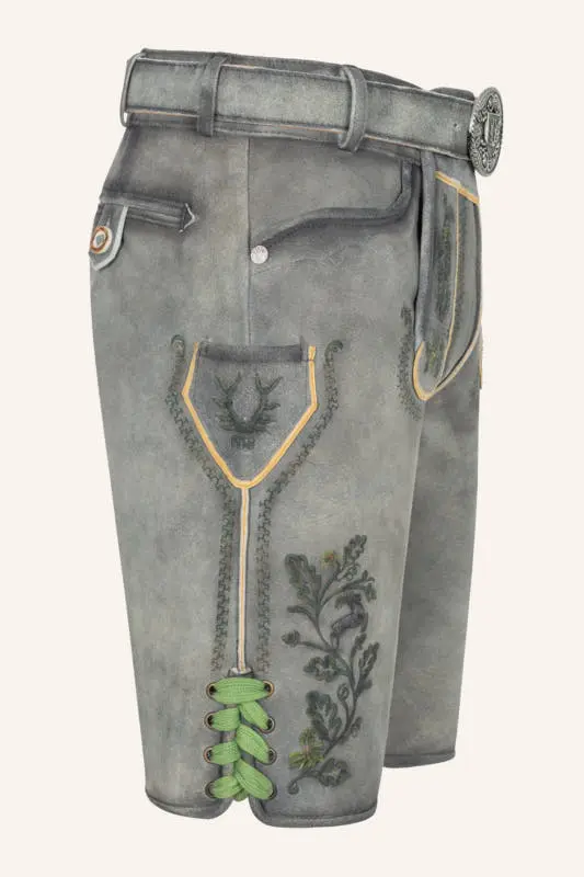 Lederhose Charlie mit Gürtel – Bild 2