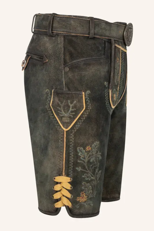 Lederhose Charlie mit Gürtel – Bild 2