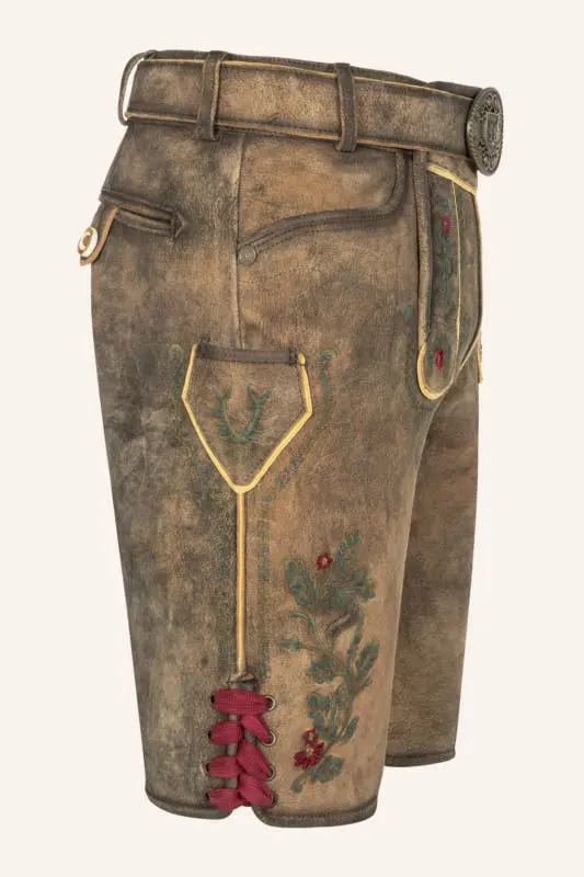 Lederhose Charlie mit Gürtel – Bild 2