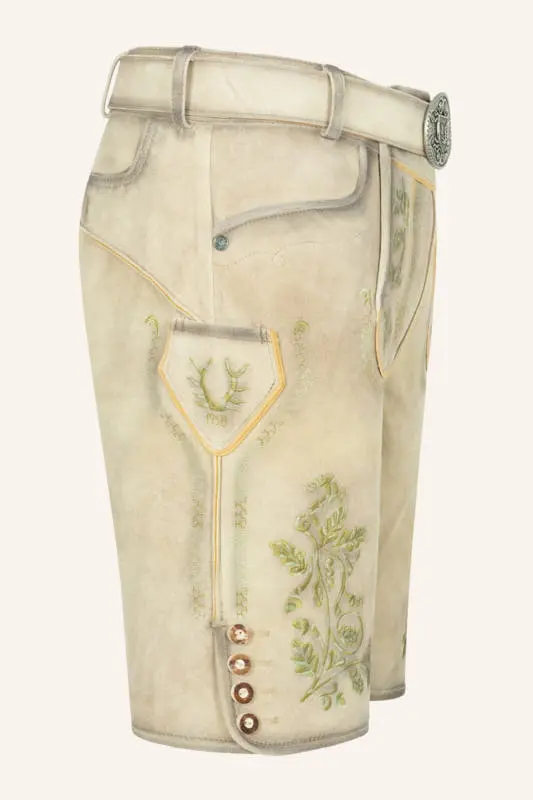 Lederhose Arlo mit Gürtel – Bild 2
