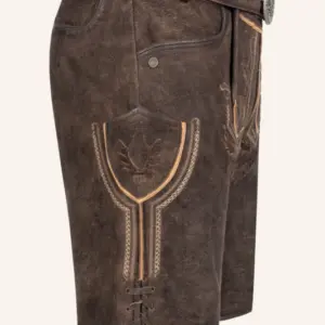 Alternative view of Lederhose Rufus mit Gürtel