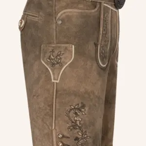 Alternative view of Lederhose Corentin mit Gürtel