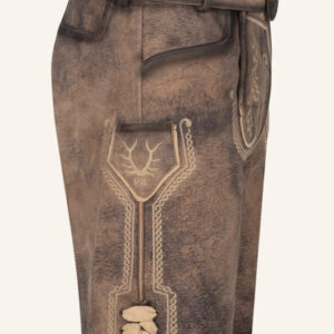 Alternative view of Lederhose Magnus mit Gürtel