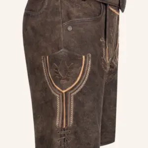 Alternative view of Lederhose Roger mit Gürtel