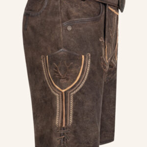 Alternative view of Lederhose Roger mit Gürtel