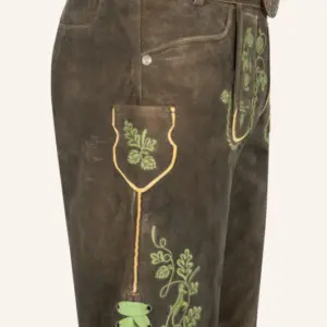 Alternative view of Lederhose Cassius mit Gürtel