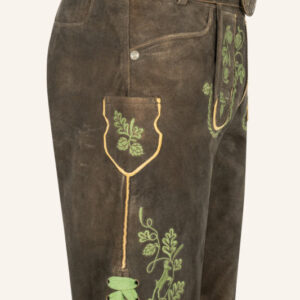 Alternative view of Lederhose Cassius mit Gürtel