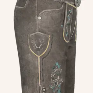 Alternative view of Lederhose Jorrit mit Gürtel