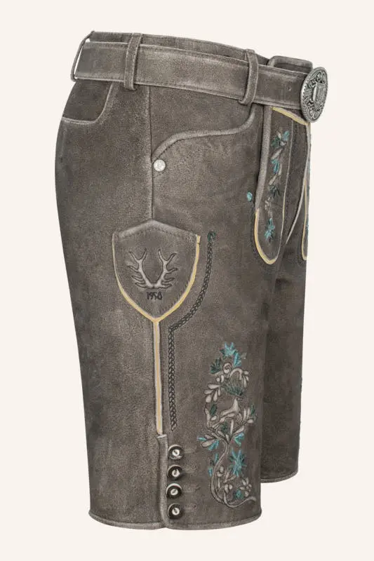 Lederhose Jorrit mit Gürtel – Bild 2