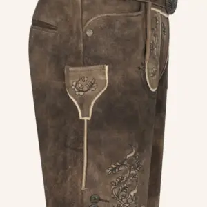 Alternative view of Lederhose Mischa mit Gürtel