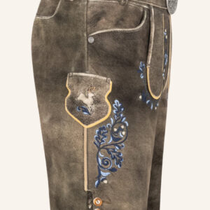Alternative view of Lederhose Pino mit Gürtel