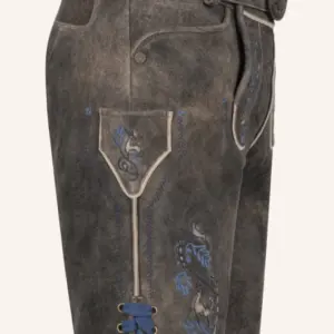Alternative view of Lederhose Vasili mit Gürtel