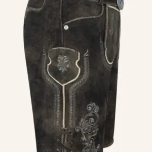 Alternative view of Lederhose Gideon mit Gürtel