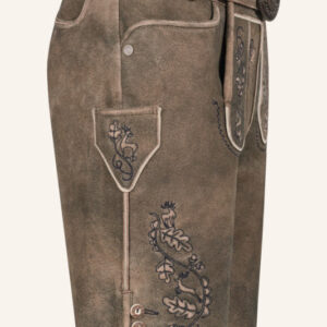 Alternative view of Lederhose Gildo mit Gürtel