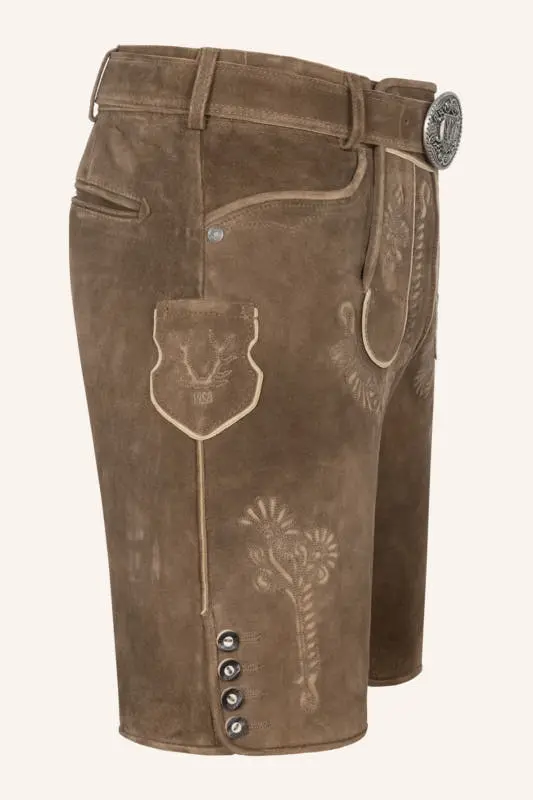 Lederhose Aric mit Gürtel – Bild 2