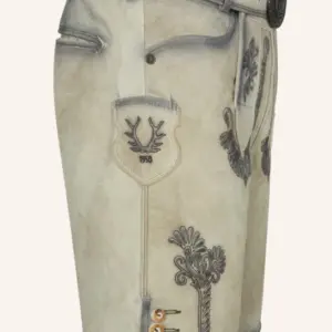 Alternative view of Lederhose Aric mit Gürtel