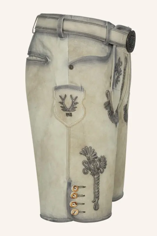 Lederhose Aric mit Gürtel – Bild 2