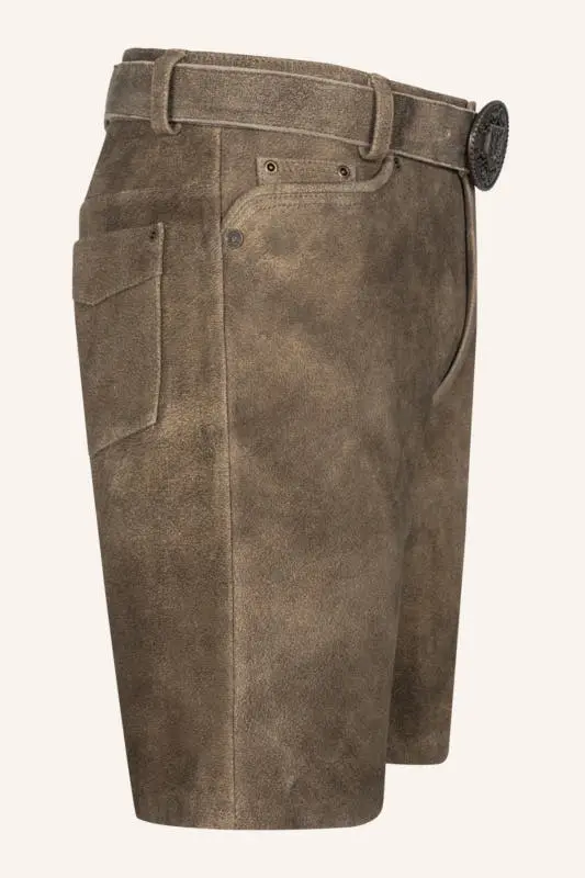 Lederhose Taro mit Gürtel – Bild 2