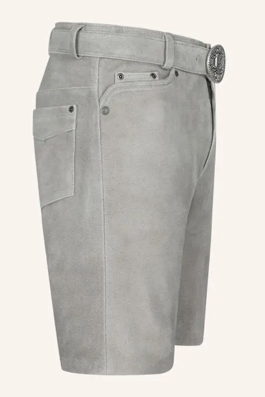 Lederhose Jari mit Gürtel – Bild 2