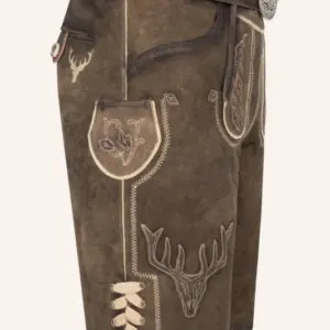 Alternative view of Lederhose Werner mit Gürtel