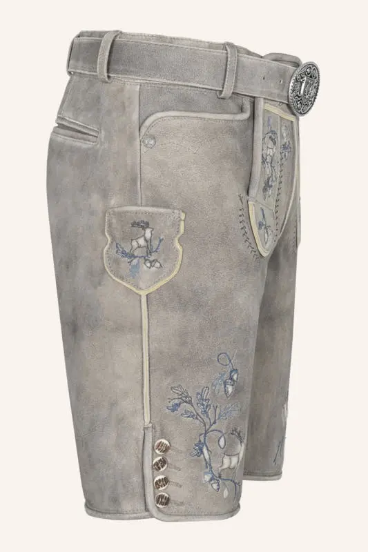 Lederhose Ulf mit Gürtel – Bild 2